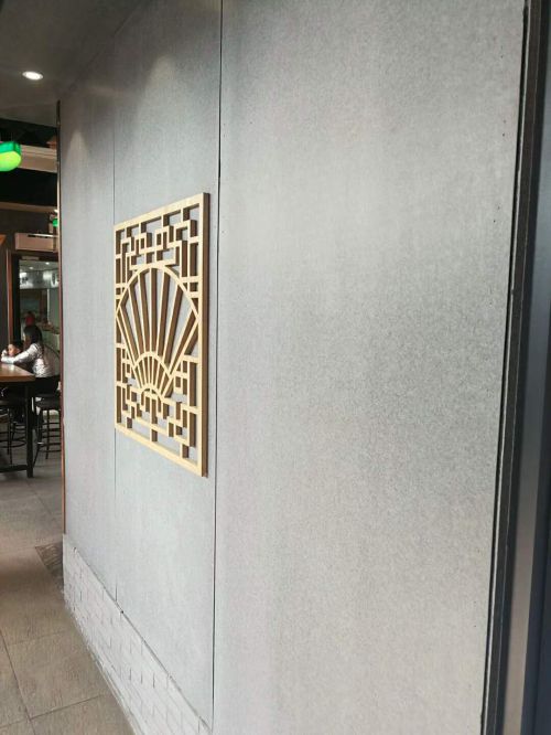 壁巖板做辦公室裝飾