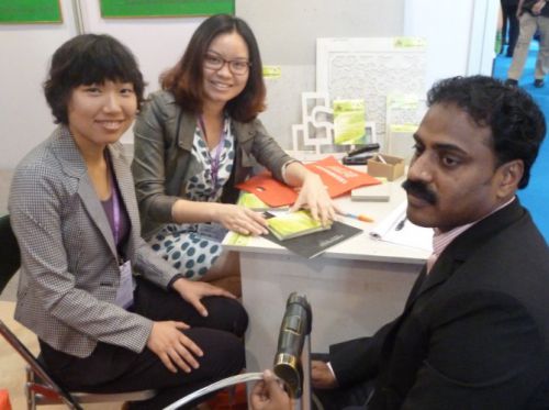 Indian customers visit